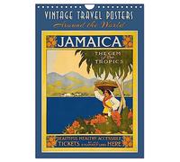 Vintage Travel Posters around the World (Wall Calendar 2027 DIN A4 portrait), CALVENDO 12 Month Wall Calendar: Iconic artwork posters from 1920-1950