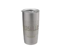 Vintage Versailles, France Gobelet isotherme en acier inoxydable double paroi