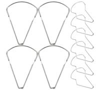VINTORKY 10pièces Protège-lames pour Tondeuse à Gazon Accessoire de Protection Robuste pour Débroussailleuse et Coupe-herbe Installation Facile Protection Anti-éclats et Corrosion