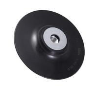 VINTORKY 14trous Disque Abrasif avec Patin Caoutchouc pour Ponçage sur Bois Métal Plastique Plateau Appui Disque Papier Poncer pour Meuleuse Angle
