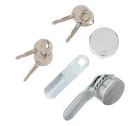 VINTORKY 2 Ensembles Serrure à Came en Alliage de Zinc avec Cylindre roisée, Mécanisme de Verrouillage Rotatif, Résistance Renforcée, pour Boîte aux Lettres et Armoire de Garage