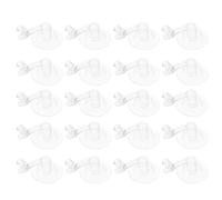 VINTORKY 20pcs Embouts de Gonflage en PVC pour Piscine Gonflable, Accessoires Polyvalents pour Fête Estivale, Buse Refoulement Piscine pour Gonflage Rapide et Pratique