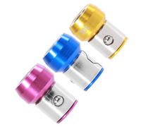 VINTORKY Bague Magnétique pour Tournevis 3pcs 6,35mm en Métal Anti-impact Usure, Embout de Vis Magnétique pour Outils Mécaniques