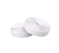 VINTORKY Bande Adhésive Blanche en Nylon 2cm X 5m Fixation Réutilisable pour Objets Légers, pour Bricolage et Couture