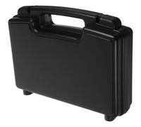 VINTORKY Boîte à Outils Portative en Plastique avec Mousse Noire | Mallette Rigide, Poignée Intégrée, pour Ateliers et Randonnée, Coffret Vide