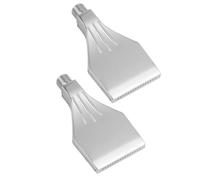 VINTORKY Buse de Soufflage en Alliage D'aluminium pour Dépoussiérage et Nettoyage 2pcs Buse D'air Flexible Haute Pression Adaptée aux Appareils Électroniques et Automobiles