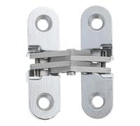 VINTORKY Charnière Invisible en Alliage de Zinc Pivot à 180 Degrés, Surface sans Trous de Vis, pour Portes et Cadres, Installation Facile et Discrète