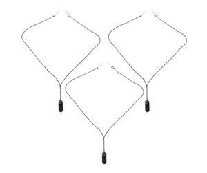 VINTORKY Cordon de Protection Anti-perte Lot de 3 Pièces Léger et Facile à Fixer Clip Pratique en Nylon et Abs pour Aides Auditives pour Garçon et Filles et Personnes Âgées