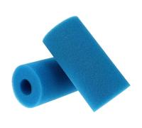 VINTORKY Filtre de Remplacement pour Piscine 2pcs, Éponges Filtrantes en Mousse Bleue, Haute Résilience et Flexibilité, pour Piscine et Spa