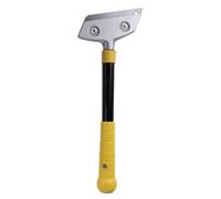 VINTORKY Grattoir de Nettoyage enlever les Étiquettes Lame en Alliage D'aluminium, Manche Long Ergonomique Outil Multifonction Maison