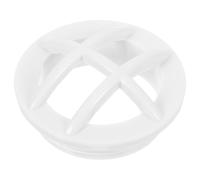VINTORKY Grille D'entrée de Piscine Murale Sécurisée en Abs Raccord Fileté 1,5 pour Accessoires Piscine, Filtre Remplaçable et Prévention des Obstructions