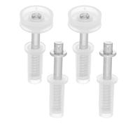 VINTORKY Kit de Quincaillerie pour Porte Pliante 4pcs en Acier au Carbone Rouleau et Pivot, Installation Facile Bruit pour Placard à Domicile