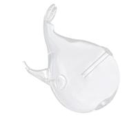 VINTORKY Lampe à Huile en Verre Créative de Baleine, Décoration Stable et Sûre pour Éclairage Quotidien et Ornement Délicat de Table Moderne
