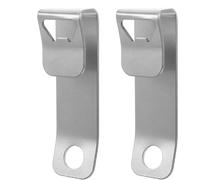 VINTORKY Lot de 2 Supports de Fixation pour glacière avec décapsuleur - Fixation Robuste Compatible avec Les glacières / - Support de Montage en Acier Inoxydable pour Un Camping en Toute sécurité