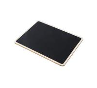 VINTORKY Mini Chevalet Tableau Noir en Bois Rustique, Portable et Léger, Support Stable pour Décoration Mariage, Cartes de Place Rectangulaires pour Garçon et Filles et Événements