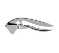 VINTORKY Presse-ail en Acier Inoxydable Multifonction, Outil Cuisine Pratique Dénoyauteur Intégré, Presse-gingembre Ergonomique pour Usage Domestique et Professionnel, Ustensile Compact