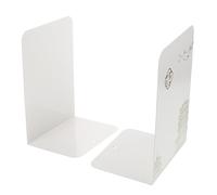 VINTORKY Support de Livre en Acier Inoxydable 2pcs pour Bureau Angle Réglable, Organisation Multifonctionnelle, Style Chinois Élégant pour Comptoir et Étagères