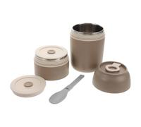 VINTORKY Tasse à Soupe Isotherme Étanche et Polyvalente en Acier Inoxydable 800ml avec Couvercle et Cuillère pour Petits Déjeuners à Emporter au Bureau