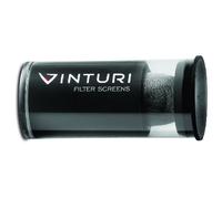 Vinturi Coupe-Capsule, Acier Inoxydable., Transparent, Filter Screens
