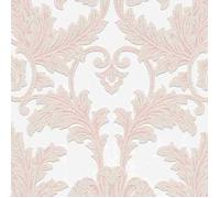 vinyle expansé 10159-05 papier peint intissé baroque 0.53 x 10.05 m Erismann Effecto Rosa