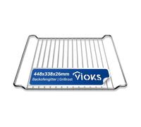 VIOKS Grille de cuisson 448 x 340 mm de rechange pour four à remous 481245819334 GRD001 - Grille pour four/cuisinière et accessoires de four