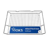VIOKS Grille de Cuisson 455x370mm Analogue de la Grille de Four Bosch 00577170 / Grille Four Métallique pour Four Bosch Siemens, Grille Inox