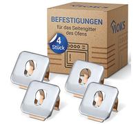 VIOKS Lot de 4 Douilles de Rechange pour Bosch 00631174 / Suspension de Rail Télescopique pour Cuisinière et Four Bosch Siemens Neff Constructa