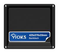 VIOKS Plaque de cuisson 42 x 37 cm de rechange pour four AEG Electrolux 353193922/5 - Plaque de cuisson profonde pour four Zanussi AEG