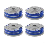 Violiica Bobine de fil pour débroussailleuse Flymo Contour 500 pour Multi Trim 250D Accessoire de jardin en nylon 1,65 mm Pièces de rechange (4 pièces)