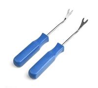 Violiica Lot de 2 pinces à clip avec poignée en plastique pour réparation intérieure de voiture Bleu