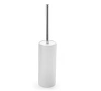 Viosuniu V120131701U Ensemble Brosse WC en céramique Anti-Odeur et Support, Poils durables, Anti-Rayures, Long Manche en Acier Inoxydable, Brosse de Cuvette de Toilette pour Salle de Bain Principale