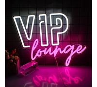 VIP Lounge enseignes au néon pour décoration murale lumière au néon VIP pour décoration de chambre lettre Led allumer signe avec USB alimenté pour bureau hôtel boutique café Bar