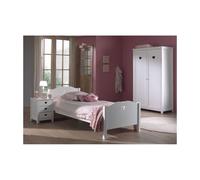 Cette combinaison Amori se compose des éléments suivants : amori lit 90x200cm * et un sommier à lattes 13l et un amori nako * et une armoire amori 2 tur *