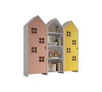 Vipack armoire combinaison 3 pièces - Rose