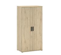 VIPACK - SAM Armoire 2 portes,Reproduction chêne mélaminé