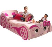 Vipack Autobett Pretty Girl rose (Love Car Bed), rose