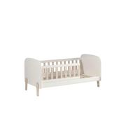 VIPACK Bed, Pine, White, 70 x 140 cm