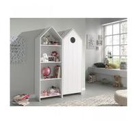 Vipack Casami Armoire Ouverte + Armoire 1 Porte Blanc