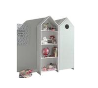 Vipack casami armoire ouverte + armoire 1 porte menthe