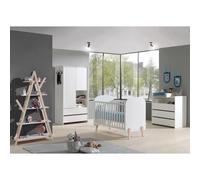 Vipack chambre bébé Kiddy complète - Blanc