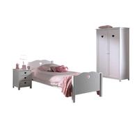 Vipack chambre complète enfant Amori - Blanc