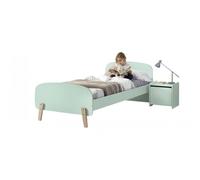 Vipack chambre enfant lit + chevet - Marron