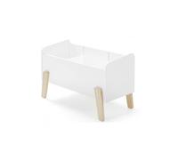 Vipack coffre à jouets kiddy blanc