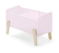 Vipack Coffre à jouets Kiddy Vieux rose