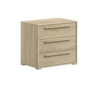 Vipack Commode enfant 3 tiroirs - Chêne