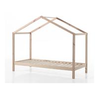 Vipack Lit Dallas 3 90 x 200 cm Surface de couchage Naturel