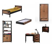 Vipack Ensemble de meubles 'Alex' bureau et armoire 2 portes