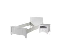 Vipack Erik Lit Simple 90x200 Cm + Chevet