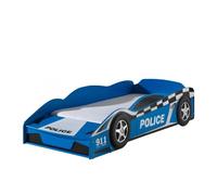 Vipack Funbeds Lit Junior Voiture De Police + Matelas