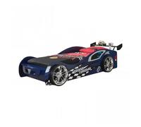 Vipack Funbeds Lit Voiture Grand Turismo Bleu + Matelas